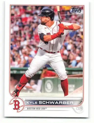 2022 Topps #216 Kyle Schwarber NM-MT Red Sox ID:40769 - Baseball Card Single