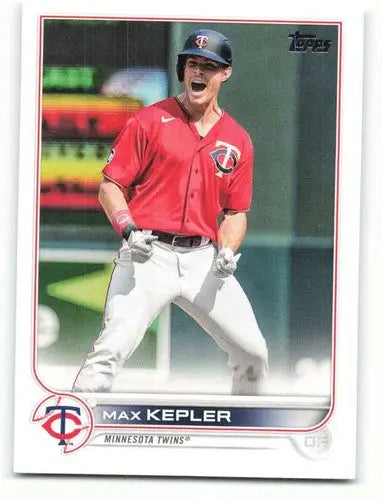 2022 Topps Max Kepler baseball card Twins original gloss cards typically sell quickly