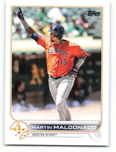 2022 Topps #224 Martin Maldonado NM-MT Astros ID:41030 - Baseball Card Single