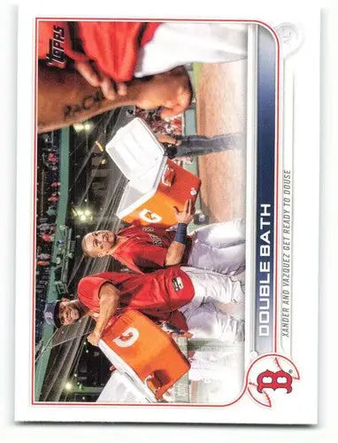 2022 Topps #229 Xander Bogaerts NM-MT Red Sox ID:42220 - Baseball Card Single