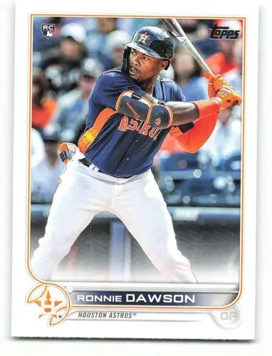 2022 Topps #231 Ronnie Dawson NM-MT RC Rookie Astros ID:41034 - Baseball Card Single