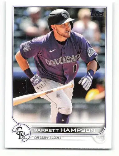 2022 Topps #234 Garrett Hampson NM-MT Rockies ID:47722 - Baseball Card Single