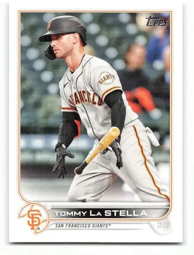 2022 Topps #241 Tommy La Stella NM-MT Giants ID:42204 - Baseball Card Single
