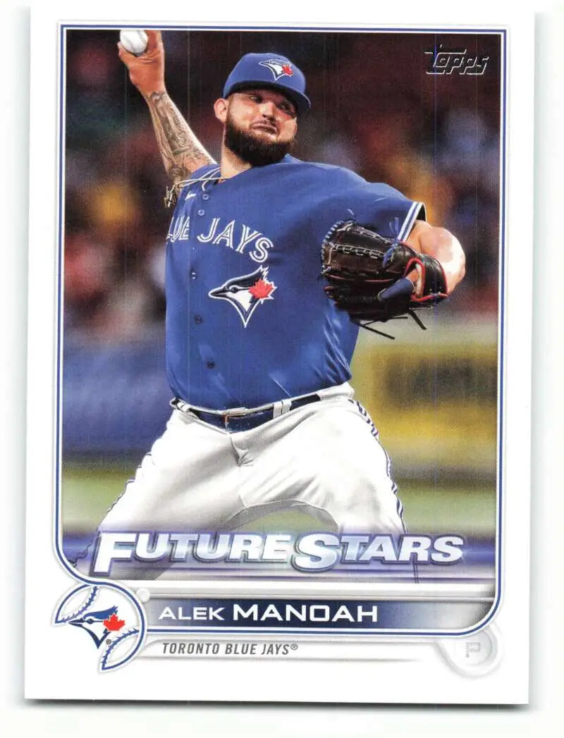 2022 Topps #248 Alek Manoah NM-MT Blue Jays ID:41047 - Baseball Card Single