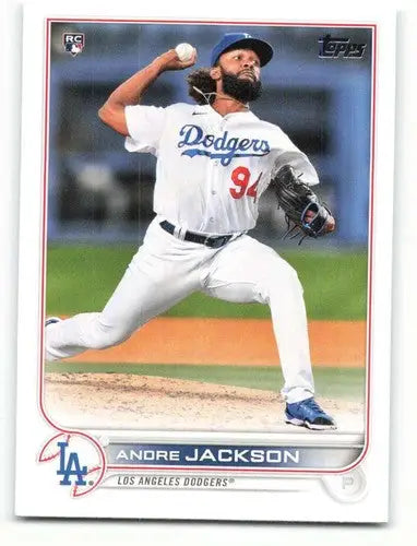 2022 Topps #258 Andre Jackson NM-MT RC Rookie Dodgers ID:40805 - Baseball Card Single