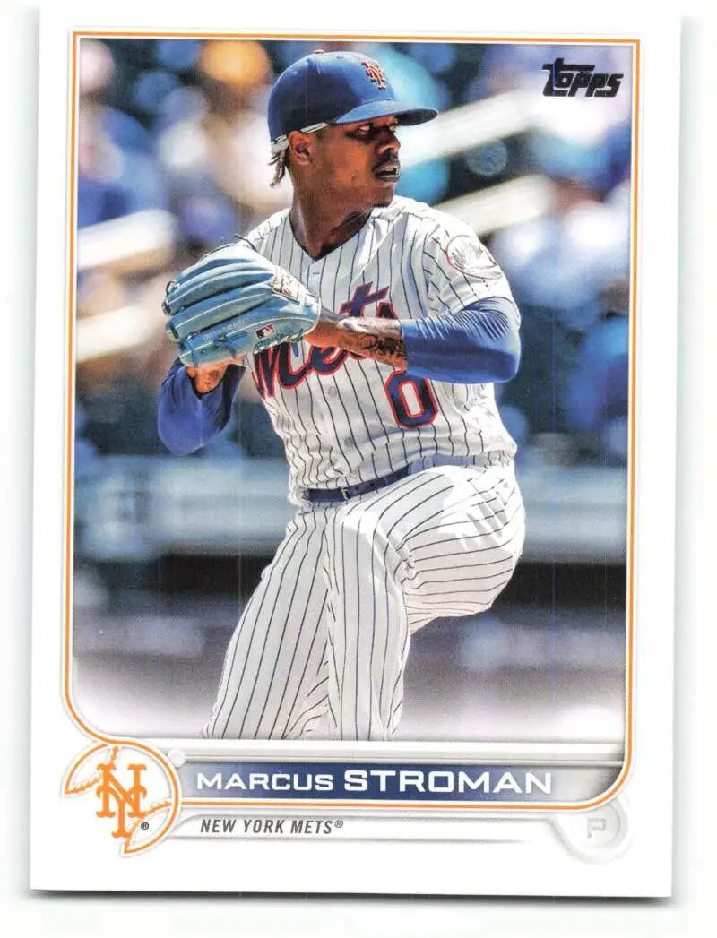 2022 Topps #259 Marcus Stroman NM-MT Mets ID:41058 - Baseball Card Single