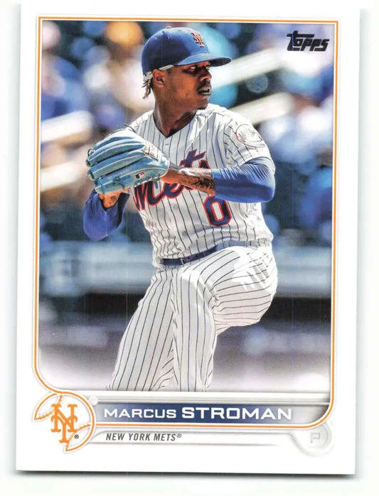 2022 Topps #259 Marcus Stroman NM-MT Mets ID:41058 - Baseball Card Single