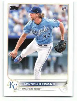 2022 Topps #264 Jackson Kowar NM-MT RC Rookie Royals ID:41062 - Baseball Card Single