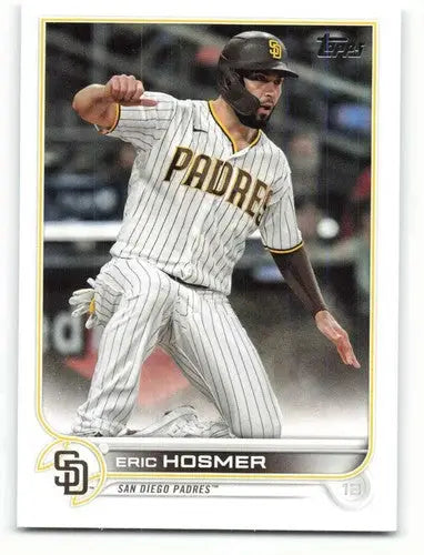 2022 Topps Eric Hosmer baseball card with original gloss, popular among Simply Sandoval fans
