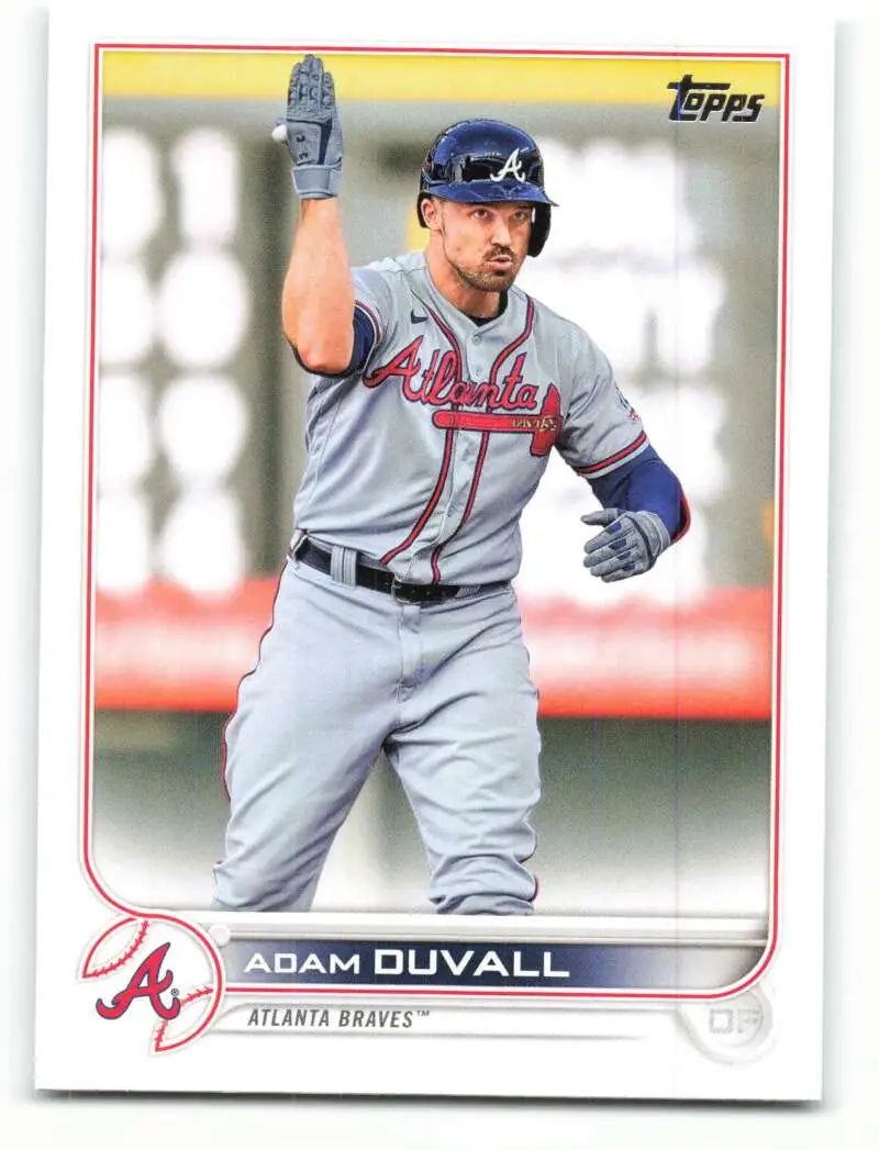 2022 Topps #279 Adam Duvall NM-MT Braves ID:41076 - Baseball Card Single