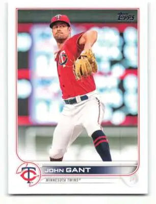 2022 Topps #280 John Gant NM-MT Twins ID:41077 - Baseball Card Single