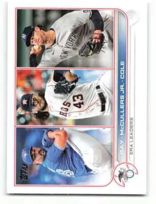2022 Topps #283 Ray/McCullers Jr./Cole NM-MT ID:41080 - Baseball Card Single