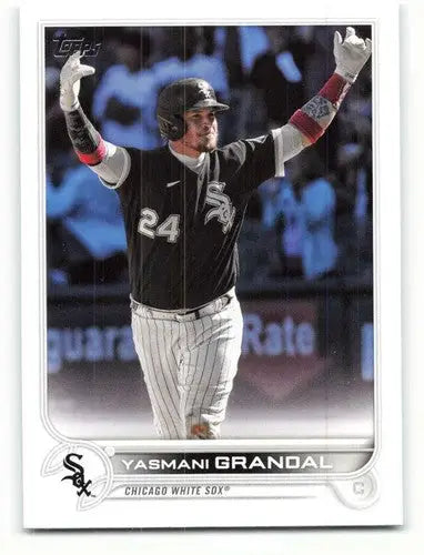2022 Topps #284 Yasmani Grandal NM-MT White Sox ID:40824 - Baseball Card Single
