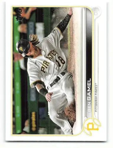 2022 Topps Ben Gamel baseball card NM-MT Pirates with original gloss Simply Sandoval