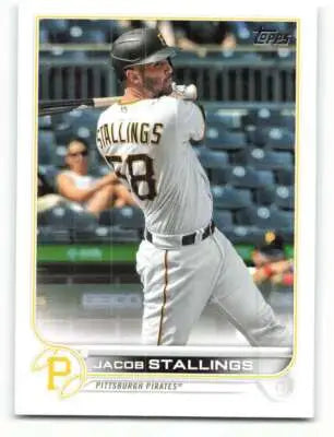 2022 Topps #286 Jacob Stallings NM-MT Pirates ID:41081 - Baseball Card Single
