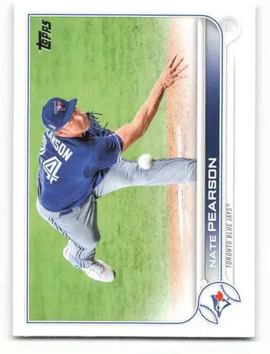 2022 Topps #289 Nate Pearson NM-MT Blue Jays ID:41087 - Baseball Card Single