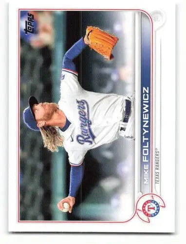 2022 Topps #293 Mike Foltynewicz NM-MT Rangers ID:40833 - Baseball Card Single