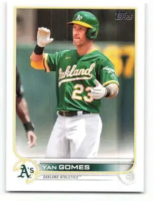2022 Topps #294 Yan Gomes NM-MT Athletics ID:41092 - Baseball Card Single