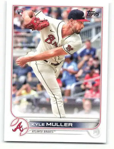 2022 Topps #30 Kyle Muller NM-MT RC Rookie Braves ID:47330 - Baseball Card Single