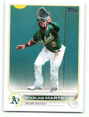 2022 Topps Starling Marte baseball card with original gloss from Simply Sandoval