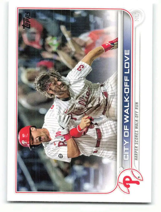 2022 Topps #321 Bryce Harper NM-MT Phillies - Baseball Card Single