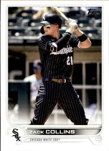 2022 Topps #351 Zack Collins NM-MT White Sox - Baseball Card Single