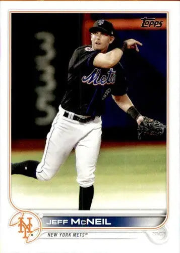 2022 Topps #357 Jeff McNeil NM-MT Mets - Baseball Card Single