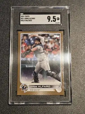 2022 Topps #36 Jorge Alfaro Gold SGC 9.5 #/2022 - Baseball Card Single