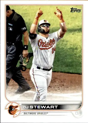 2022 Topps #366 DJ Stewart NM-MT Orioles - Baseball Card Single