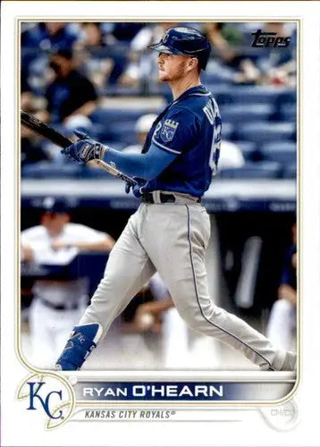 Original gloss 2022 Topps Ryan O’Hearn NM-MT baseball card Royals ID 44308