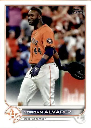 2022 Topps #400 Yordan Alvarez NM-MT Astros ID:43971 - Baseball Card Single