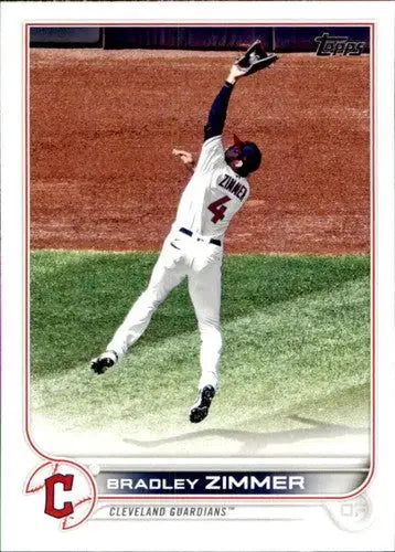 2022 Topps Bradley ZImmer baseball card with original gloss and NM-MT condition
