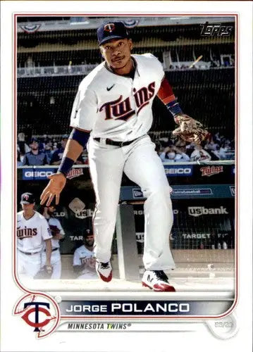 2022 Topps #417 Jorge Polanco NM-MT Twins ID:44149 - Baseball Card Single
