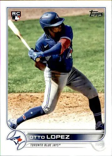 2022 Topps #422 Otto Lopez NM-MT RC Rookie Blue Jays - Baseball Card Single