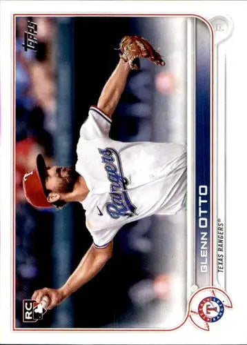 2022 Topps #437 Glenn Otto NM-MT RC Rookie Rangers - Baseball Card Single
