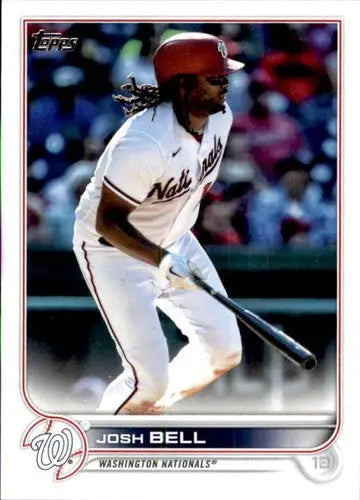 Original gloss 2022 Topps Josh Bell NM-MT baseball card featuring Nationals ID 43987