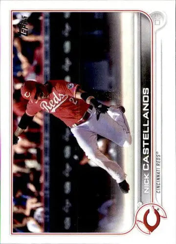 2022 Topps #448 Nick Castellanos NM-MT Reds ID:44349 - Baseball Card Single