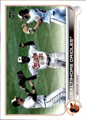 2022 Topps #465 Baltimore Orioles NM-MT Orioles - Baseball Card Single