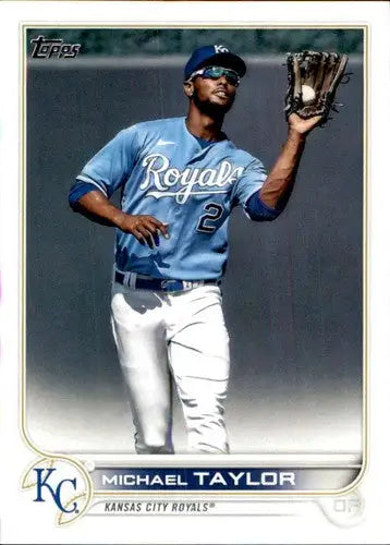 2022 Topps #483 Michael Taylor NM-MT Royals ID:43900 - Baseball Card Single