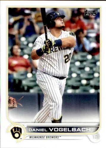 2022 Topps #522 Daniel Vogelbach NM-MT Brewers - Baseball Card Single