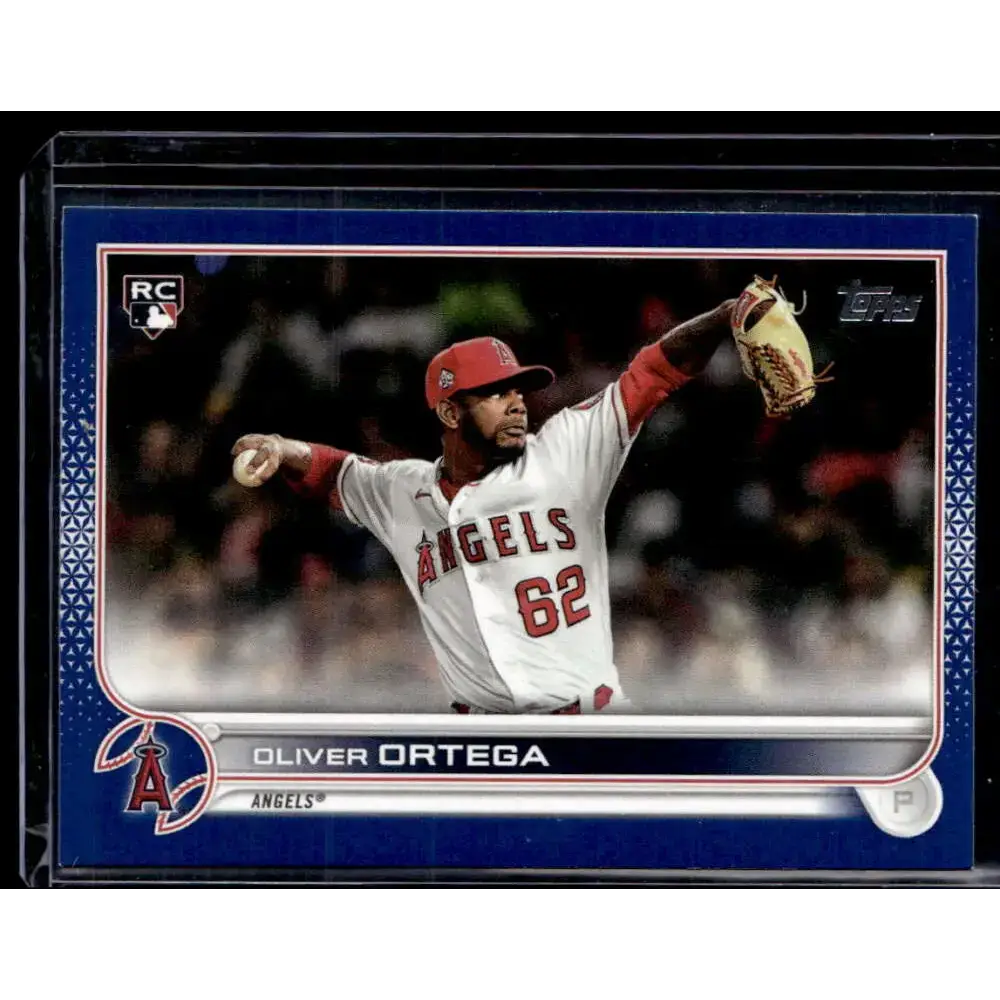 2022 Topps #554 Oliver Ortega Royal Blue NM-MT - Baseball Card Single