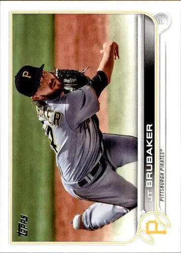 2022 Topps Baseball Card JT Brubaker NM-MT Pirates original gloss Simply Sandoval style