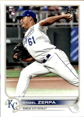 2022 Topps #559 Angel Zerpa NM-MT RC Rookie Royals ID:43930 - Baseball Card Single