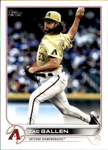 2022 Topps #562 Zac Gallen NM-MT Diamondbacks ID:44155 - Baseball Card Single