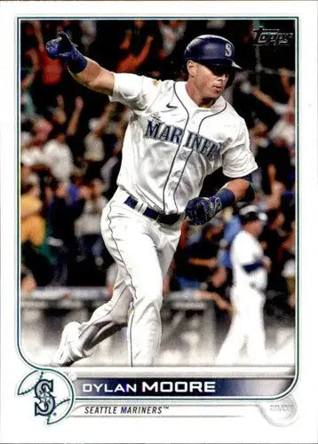 2022 Topps #567 Dylan Moore NM-MT Mariners - Baseball Card Single
