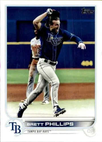 2022 Topps #569 Brett Phillips NM-MT Rays ID:44006 - Baseball Card Single