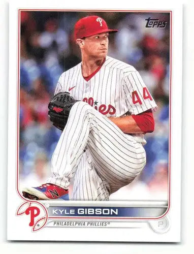 2022 Topps #57 Kyle Gibson NM-MT Phillies ID:40607 - Baseball Card Single