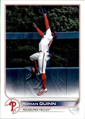 2022 Topps #577 Roman Quinn NM-MT Phillies ID:44216 - Baseball Card Single