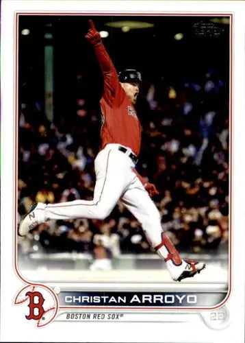 2022 Topps #582 Christian Arroyo NM-MT Red Sox ID:44056 - Baseball Card Single