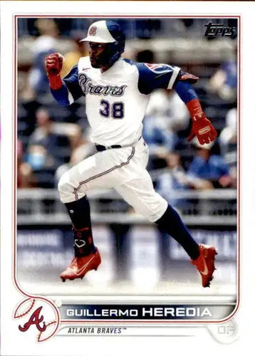 2022 Topps Guillermo Heredia baseball card with original gloss, NM-MT condition